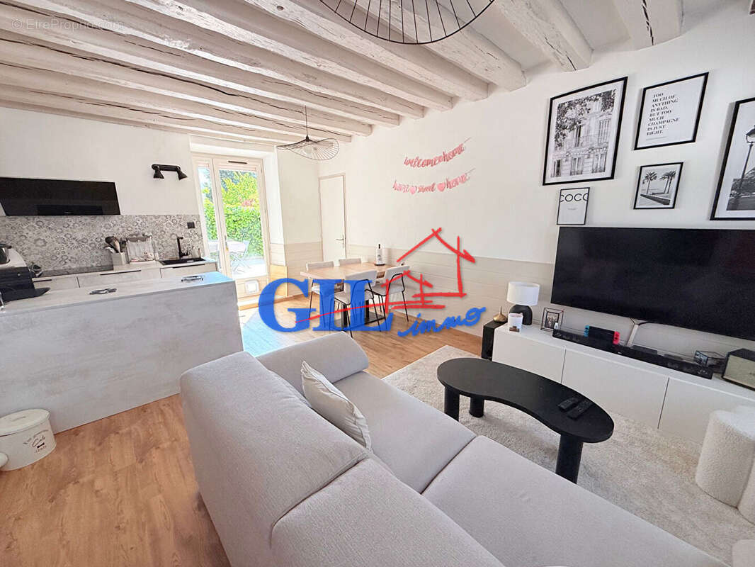 Seine port - maison briarde en pierre de 65m² hab. - photo 2