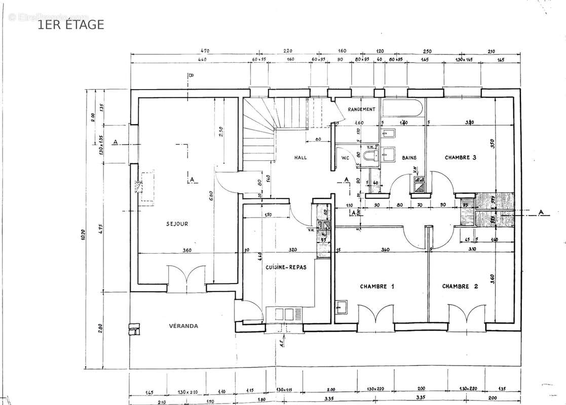 Plan de l'étage