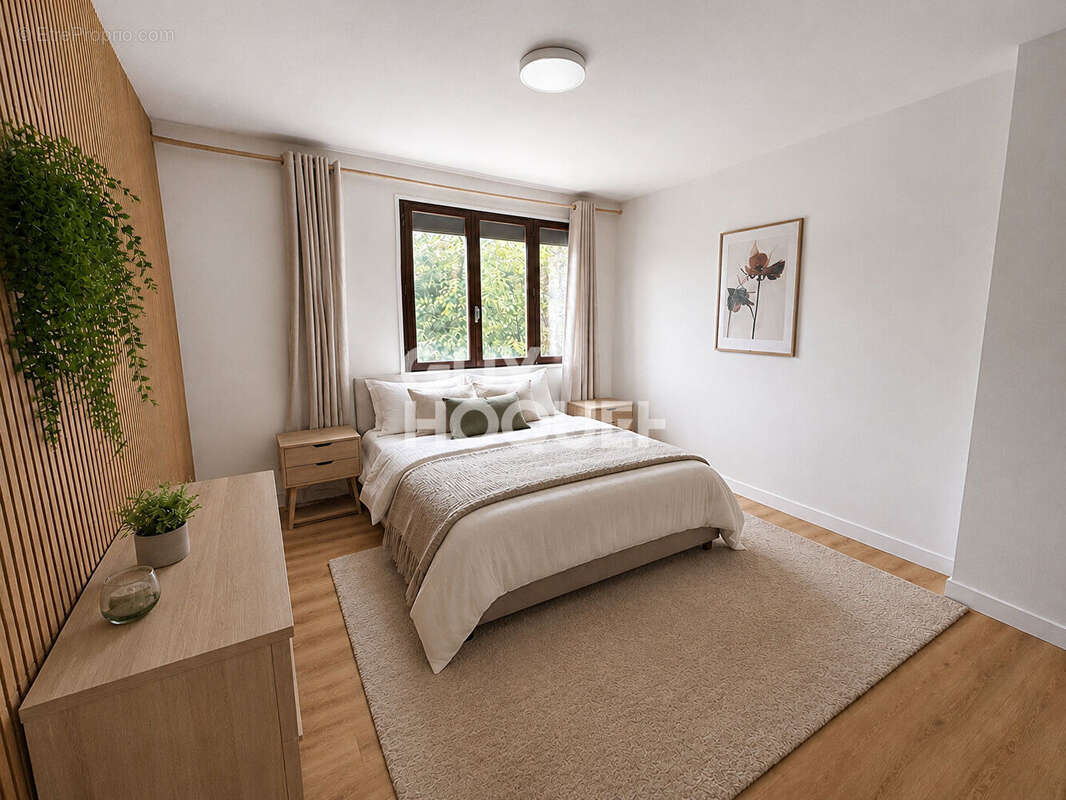 AULNAT- Maison 104 m2, garage et terrasse - photo 8