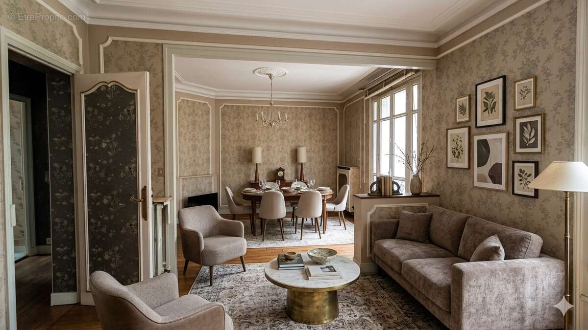 Décoration en exemple - Appartement à BOIS-COLOMBES