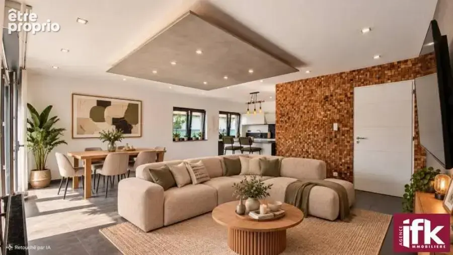 Proche COLMAR : Maison de plain-pied de 115 m² avec 4 chambres et garage - photo 3