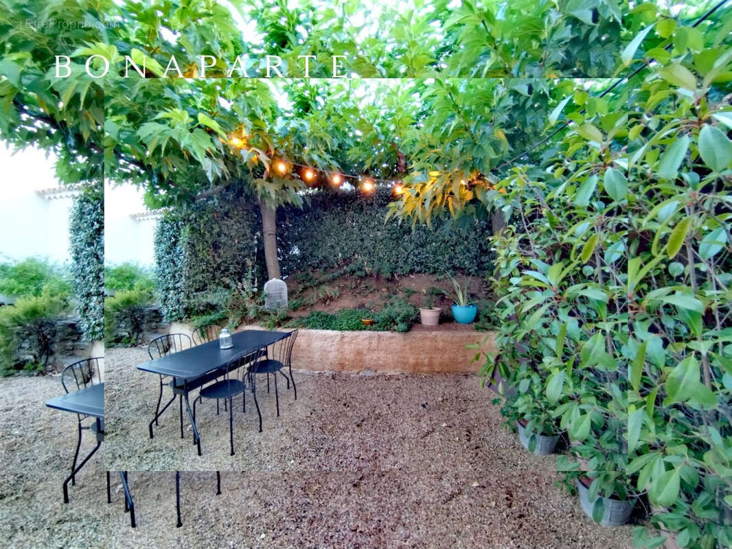 Jardin - Maison à SAINTE-MAXIME
