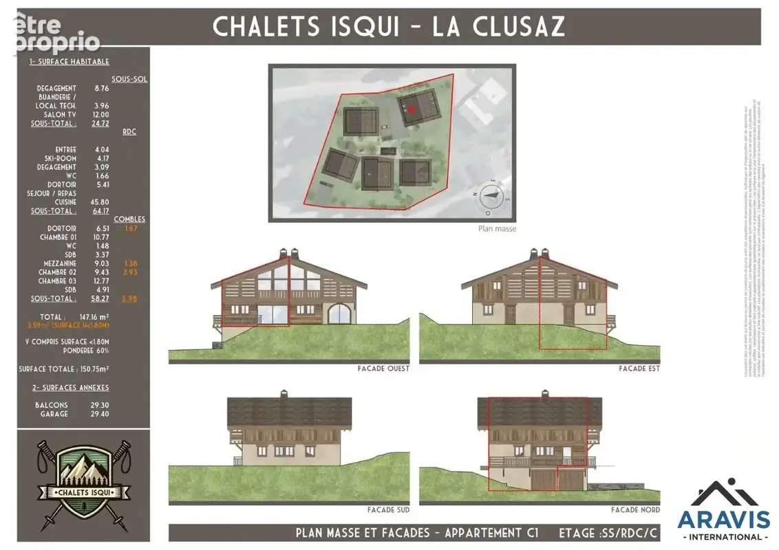 Demi Chalet à deux pas des pistes - photo 3