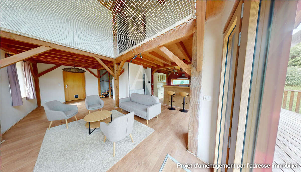 Maison  écologique à Chasseneuil Du Poitou 5 pièce(s) 100 m2 - photo 3