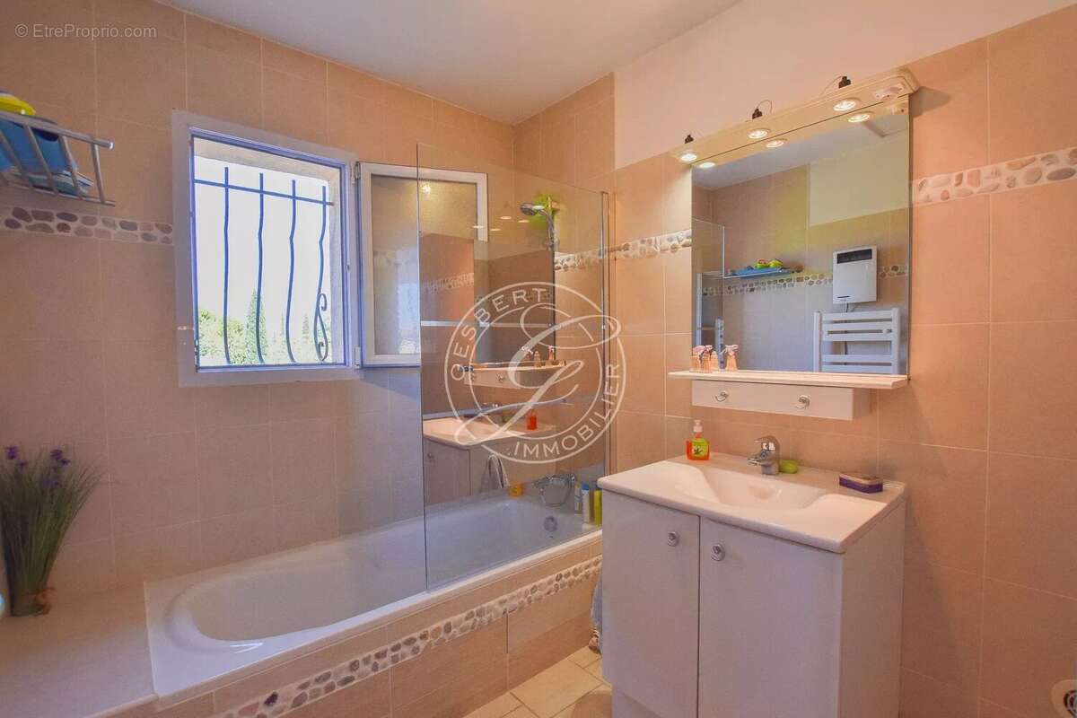 A vendre flayosc - maison a pied au village 3 chambres avec piscine et garage au calme absolu - photo 19