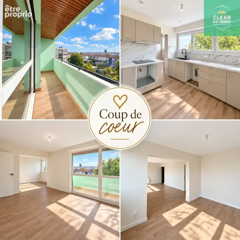 Appartement F5 rénové avec balcon - photo 1
