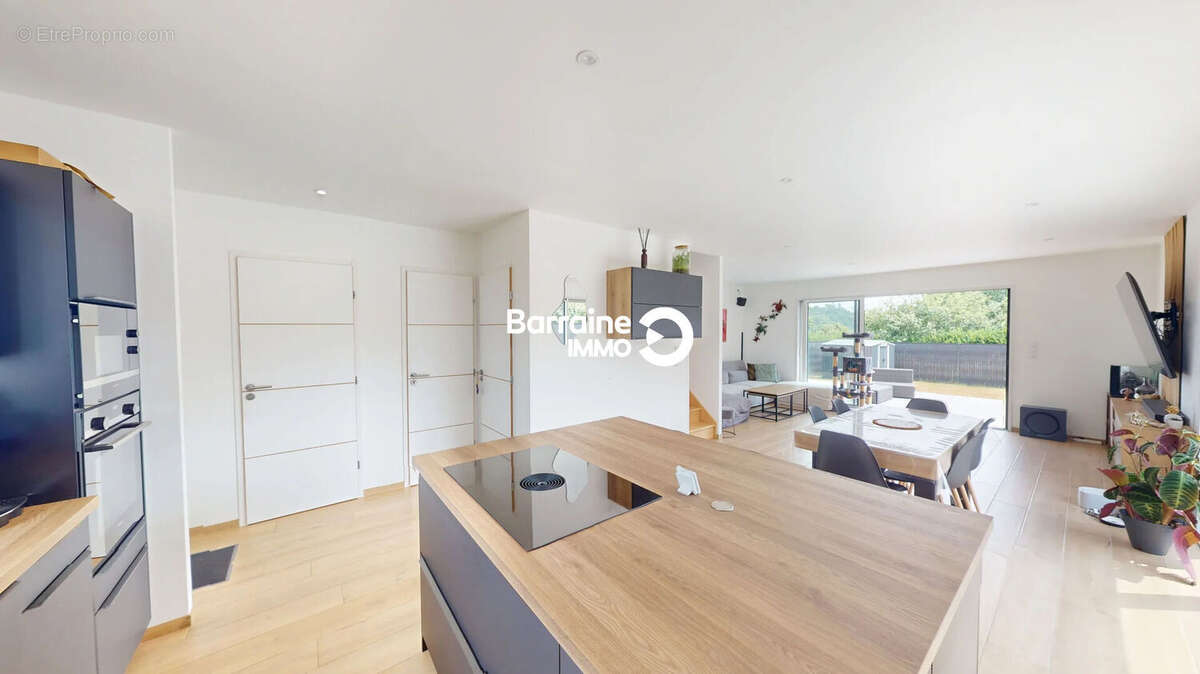 Exclusivite agence - kervignac - maison neuve avec garage et jaridn expose sud - photo 3