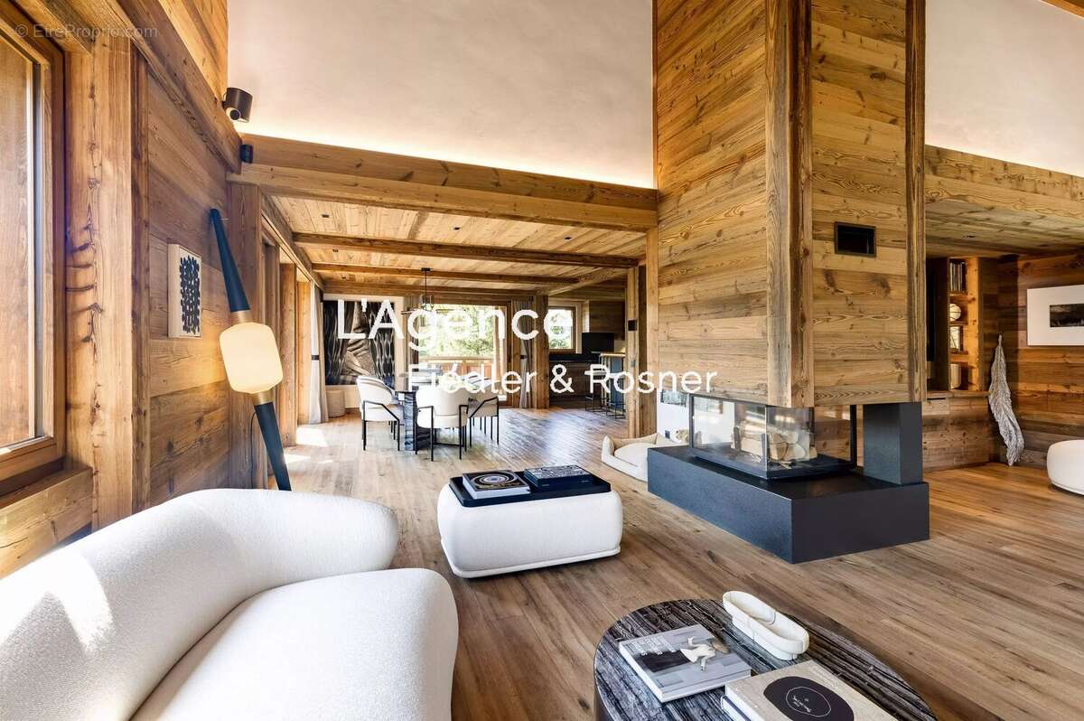 Ref 777 : megeve - chalet sur-mesure - finitions & decoration rare à megève - photo 9