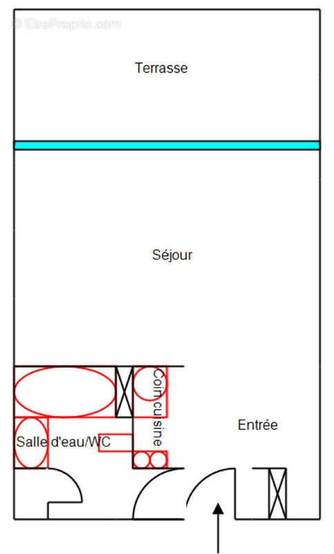 Appartement à VILLENEUVE-LOUBET