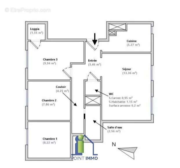 Appartement à MARSEILLE-9E