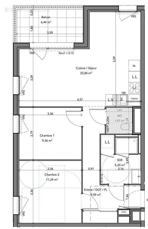 Appartement 63 m² à Crozon  - photo 3