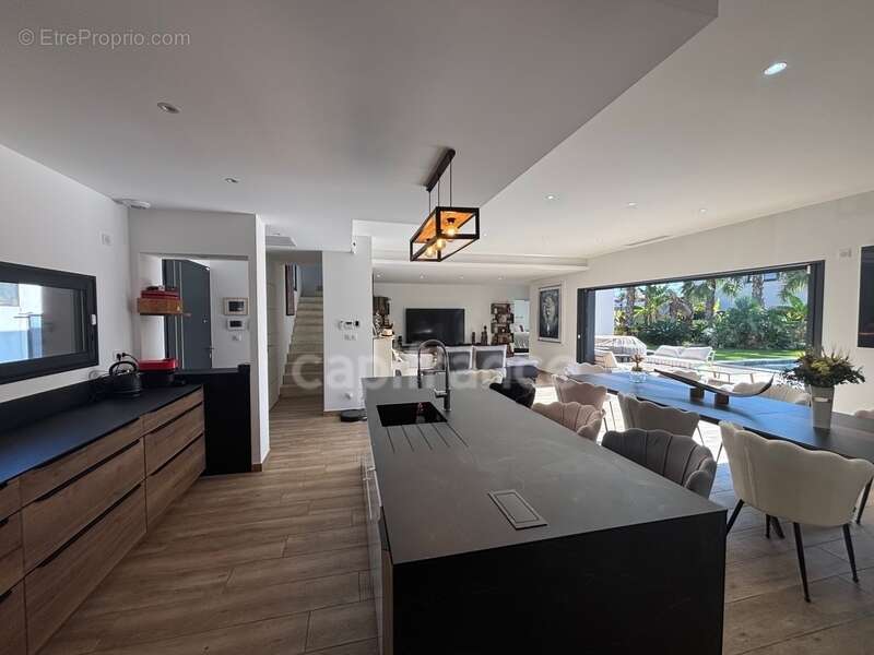 Grau d'agde(34) a vendre villa contemporaine p6, prestations haut de gamme, proche mer, secteur calme - photo 5
