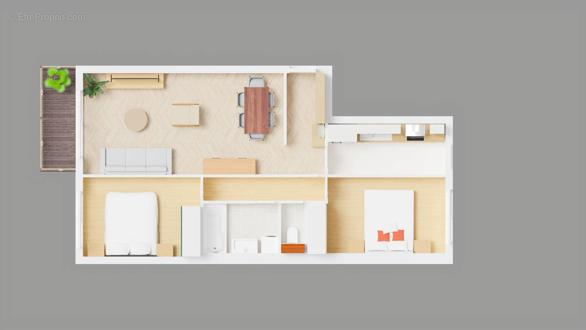 Appartement à BOULOGNE-BILLANCOURT