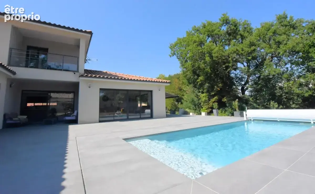 Superbe maison d'architecte t7 recente avec piscine en bordure de lavaur - photo 2