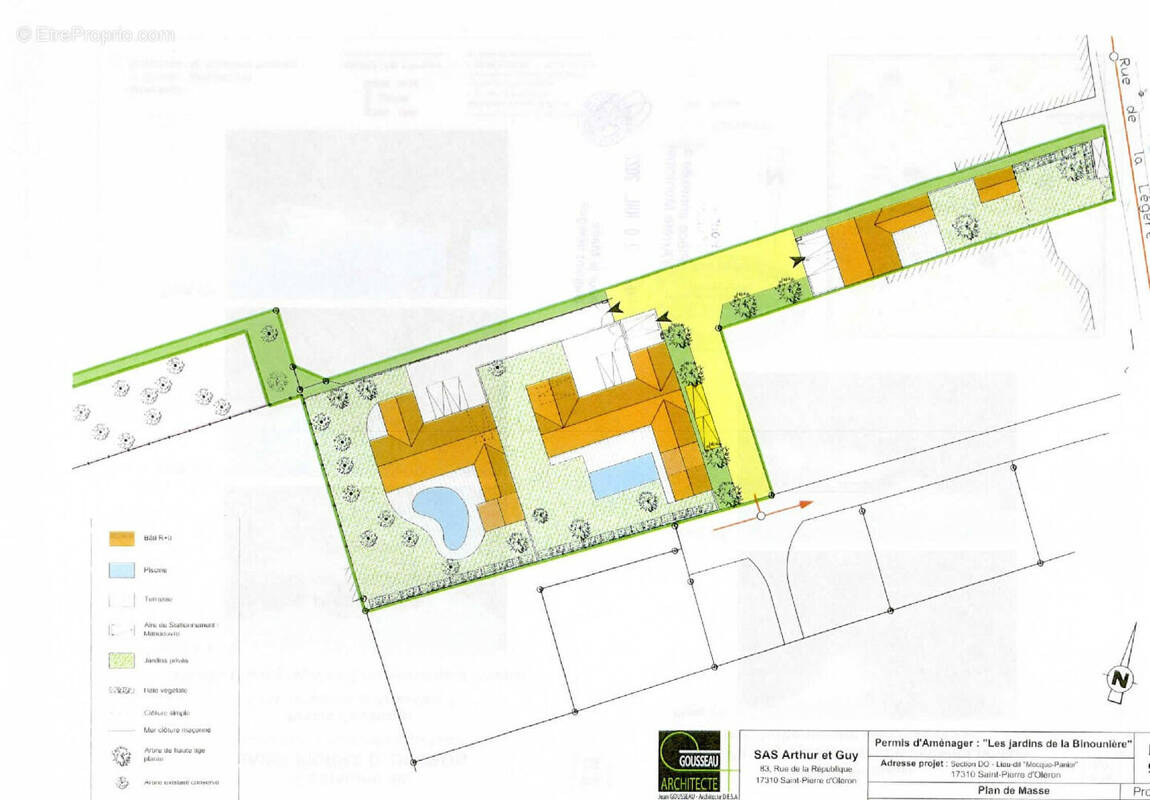 Terrain à SAINT-PIERRE-D&#039;OLERON