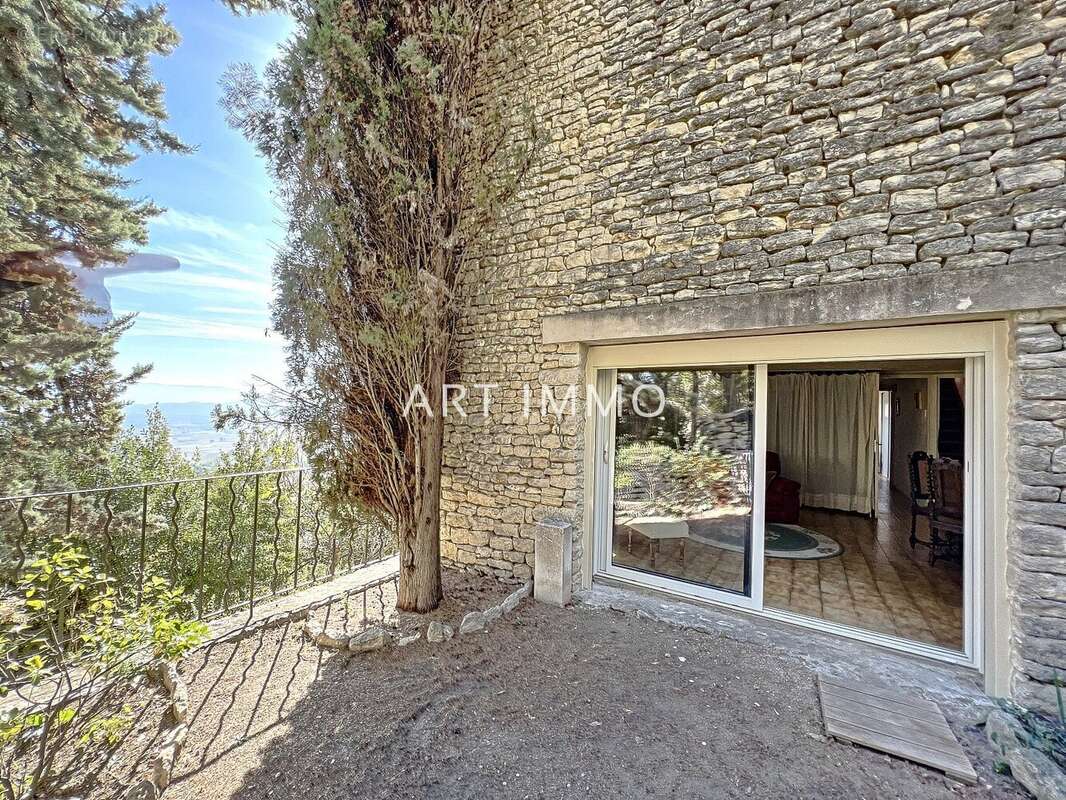À vendre à gordes maison en pierre avec vue exceptionnelle - photo 12