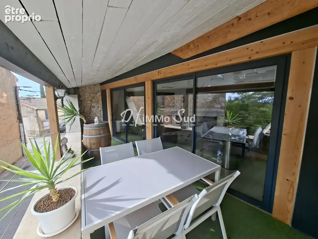 Maison de village vendue meublee : esprit loft et cocooning - photo 3