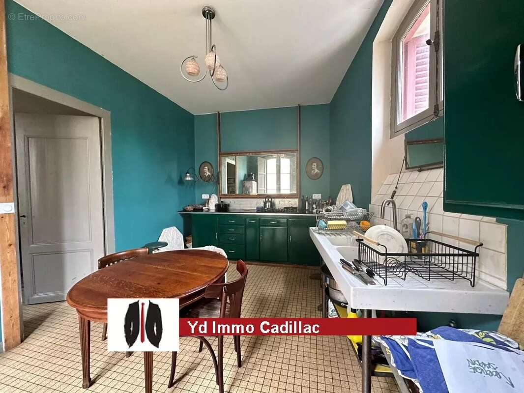 Maison pierre de caractere centre ville cadillac - photo 5