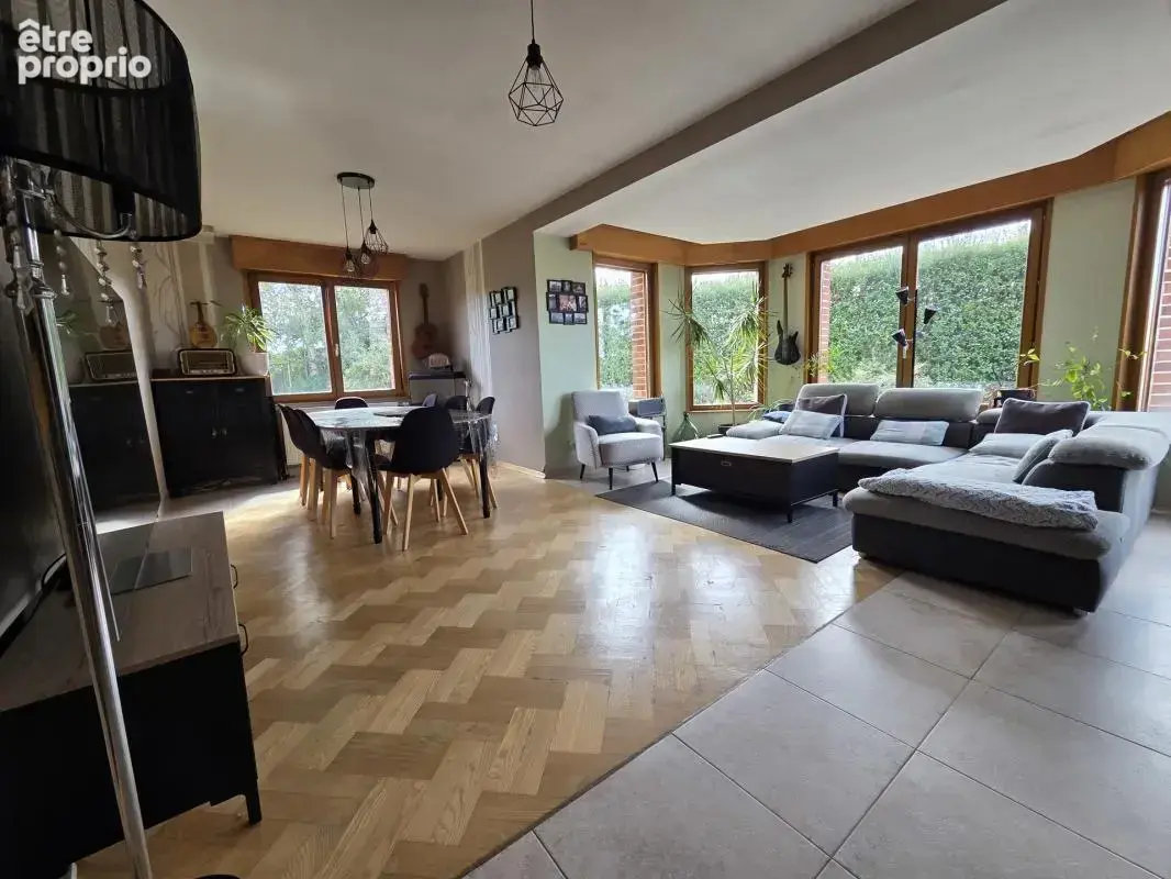 Pavillon ind briques 155m² hab sur 715m² ac garage jardin - photo 2