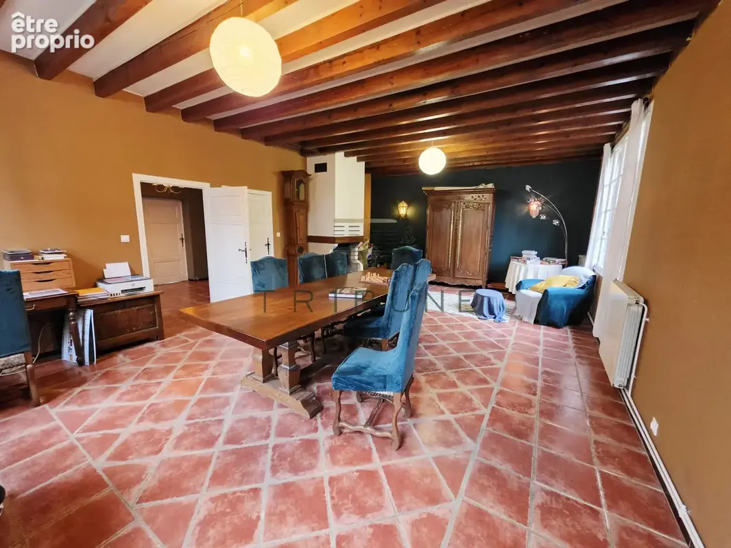 Boé centre ville, maison en pierres de 280m2 avec garage et jardin - photo 3