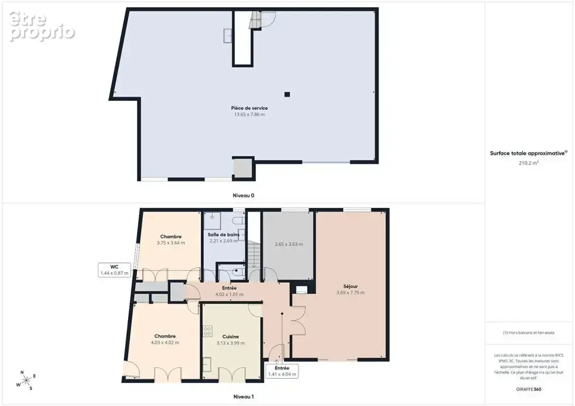 Maison de 105 m2 au coeur de Montamisé , 3 chambres, jardin, garage , grand sous sol - photo 12