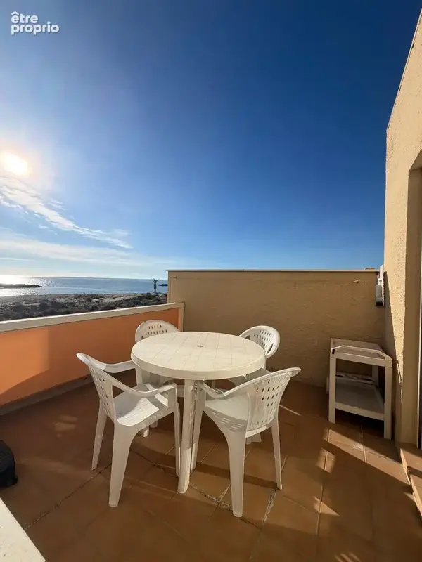 Le Barcarès Vue mer accès direct plage Le Lido Beau T2 avec terrasse ! - photo 7