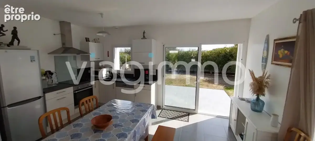 Brétignolles sur Mer : Maison excellent état, 3 chambres, 72 m² en viager occupé - photo 4