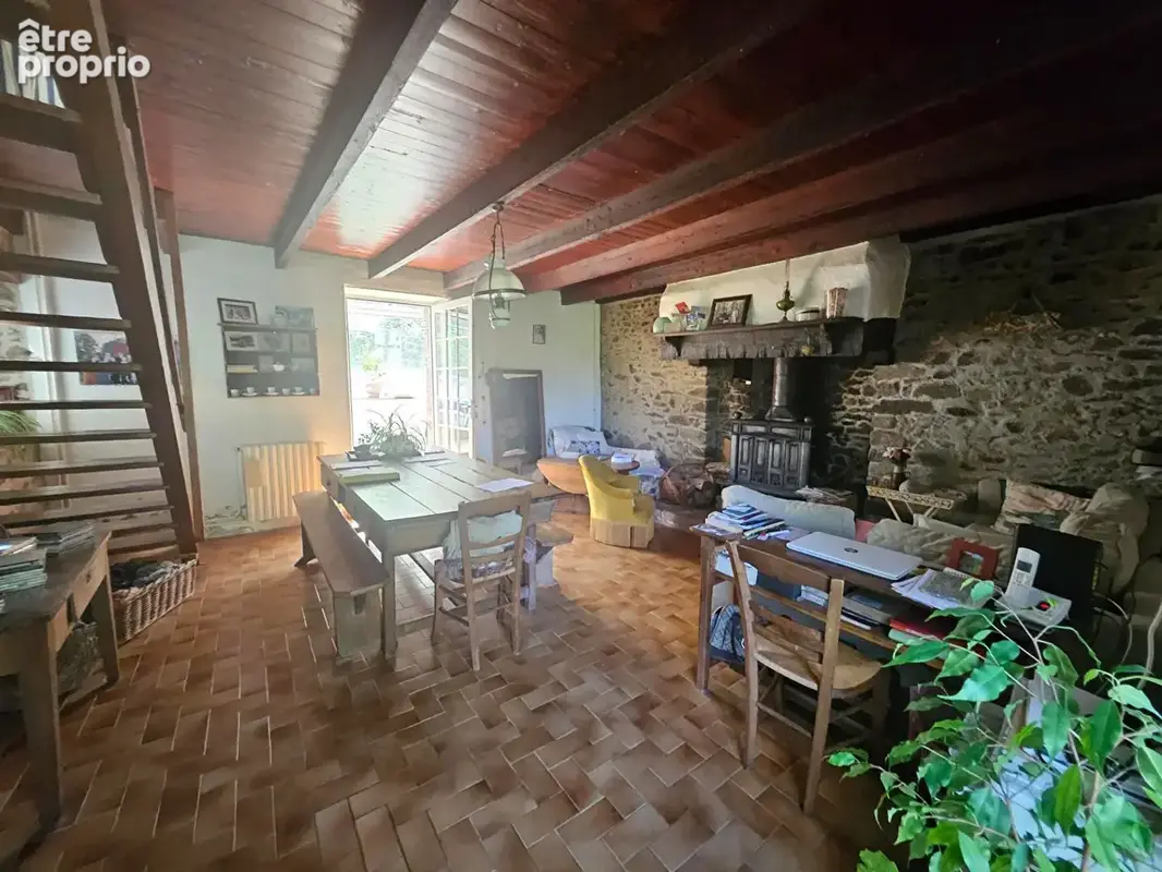 LANVALLAY : Ensemble de 2 petites maisons anciennes "esprit Cottage" , cadre bucolique - photo 9