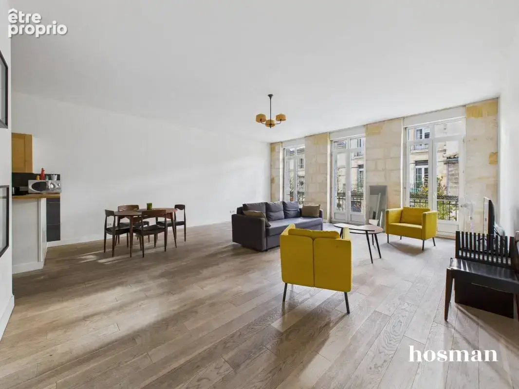 Appartement traversant de 3 pièces avec balcon, Proche Gare, Bordeaux - photo 4
