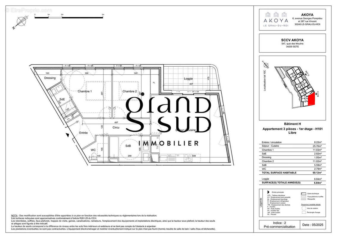 Appartement à LE GRAU-DU-ROI