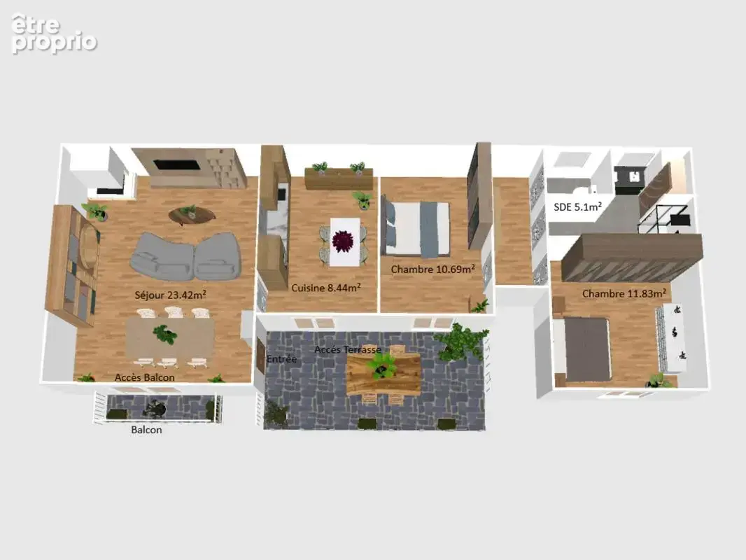 Appartement - photo 10