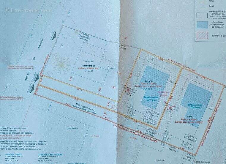 Terrain à LA BAULE-ESCOUBLAC