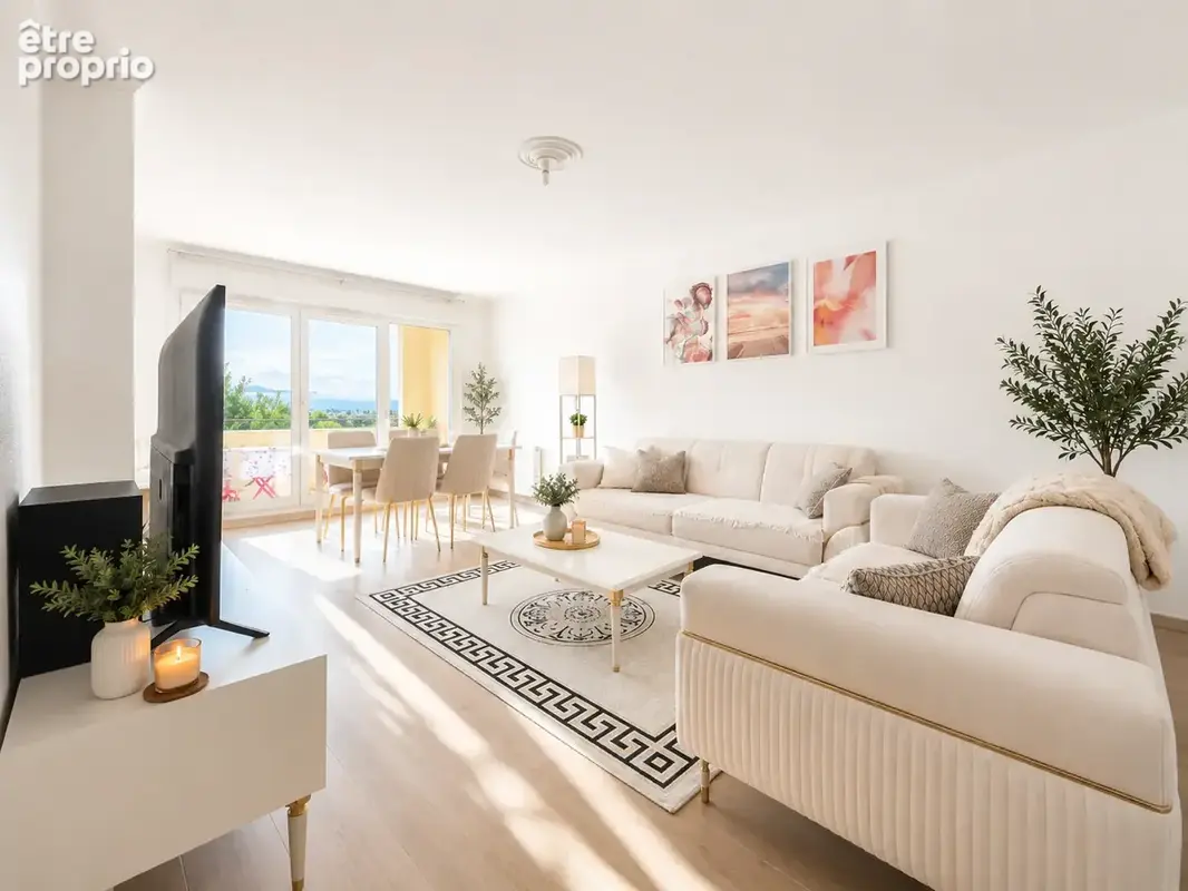 Magnifique appartement de standing 4 pieces de 87m2 a prevessin-moëns - photo 2