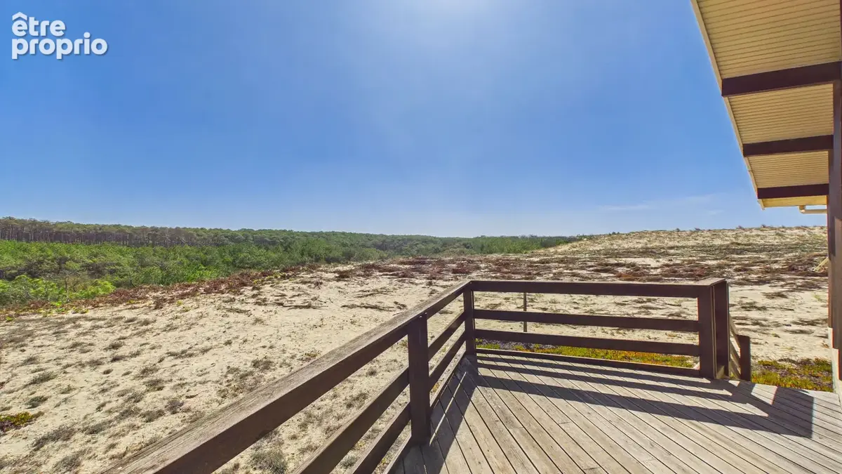 Maison d'architecte sur la dune - accès privé direct à l'océan - potentiel d'extension exceptionnel - photo 13