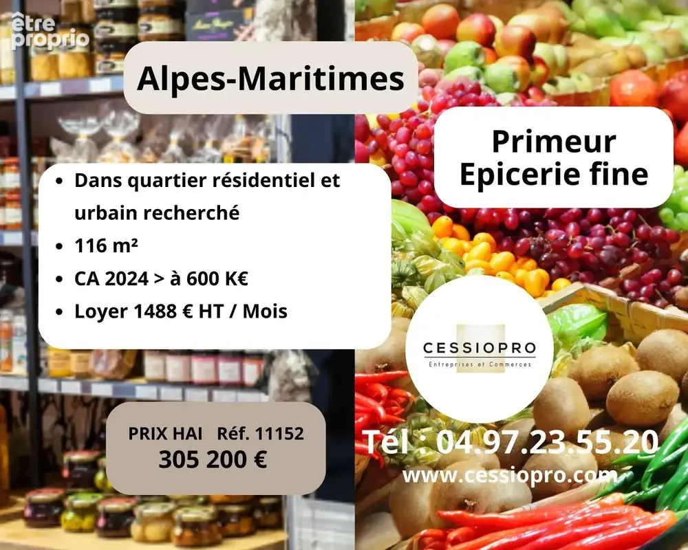 Commerce à VALLAURIS