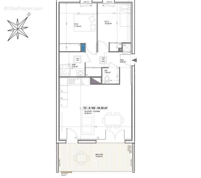 Appartement à COGNIN-LES-GORGES