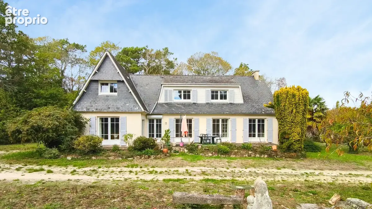 Trégunc - maison 5 chambres, environnement boisé, 2 hect de terrain - photo 1