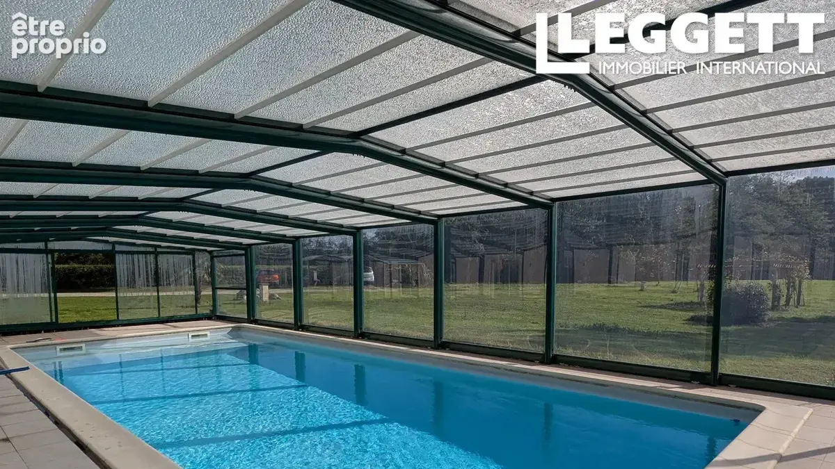 Maison contemporaine avec piscine, sous-sol aménagé et parc arboré de plus de 2 hectares à Touvérac - photo 9