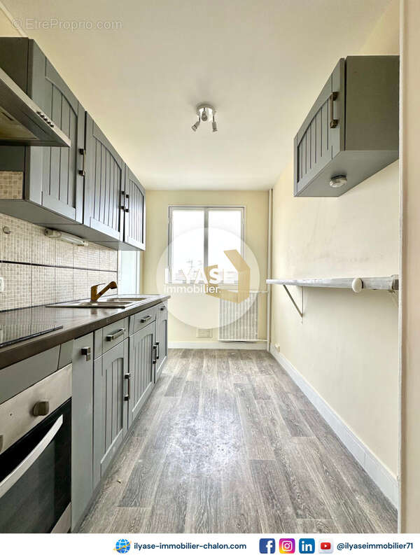 Appartement T3 à vendre sur Chalon-sur-Saône  53 m2  Balcon et garage privatif - photo 4
