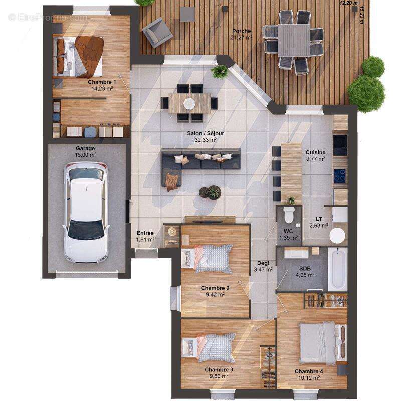 Maison à CHAMPIGNY-EN-BEAUCE