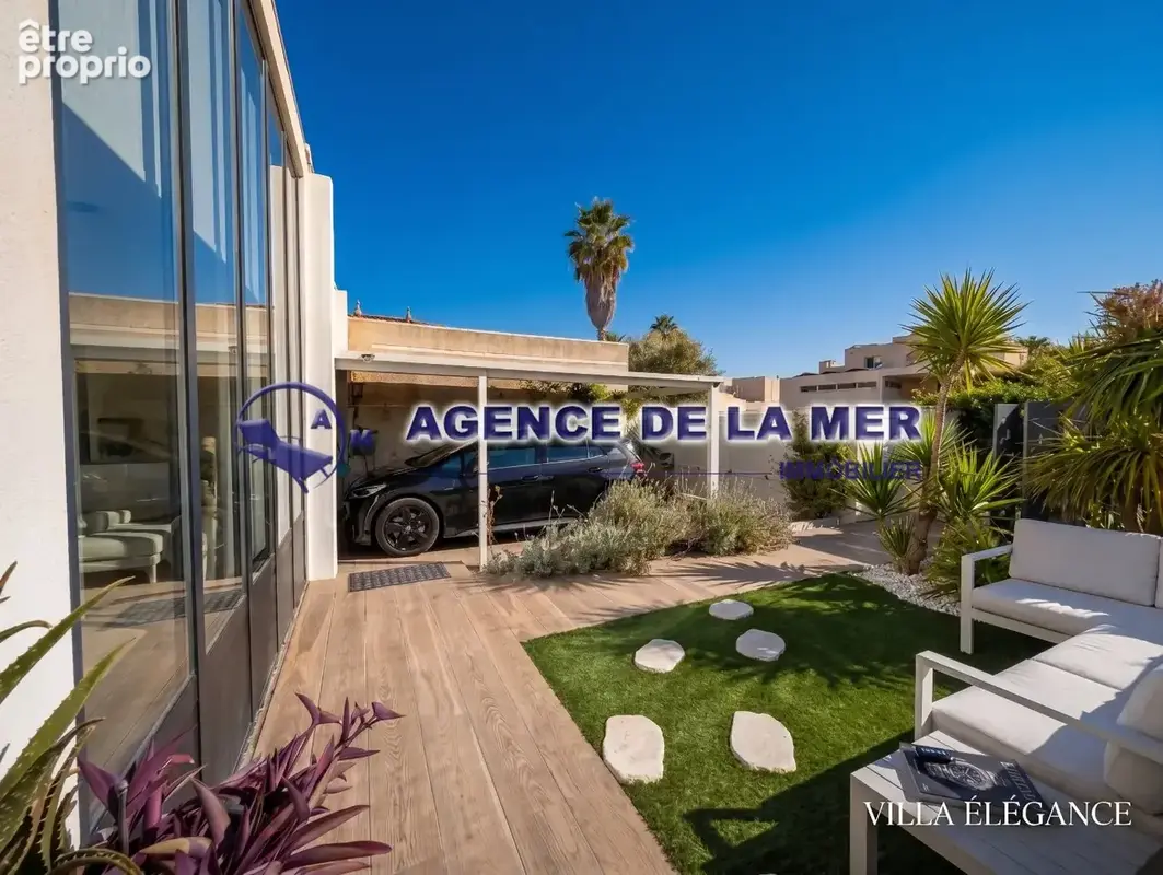 Montpellier littoral Villa californienne récente standing moderne - photo 13