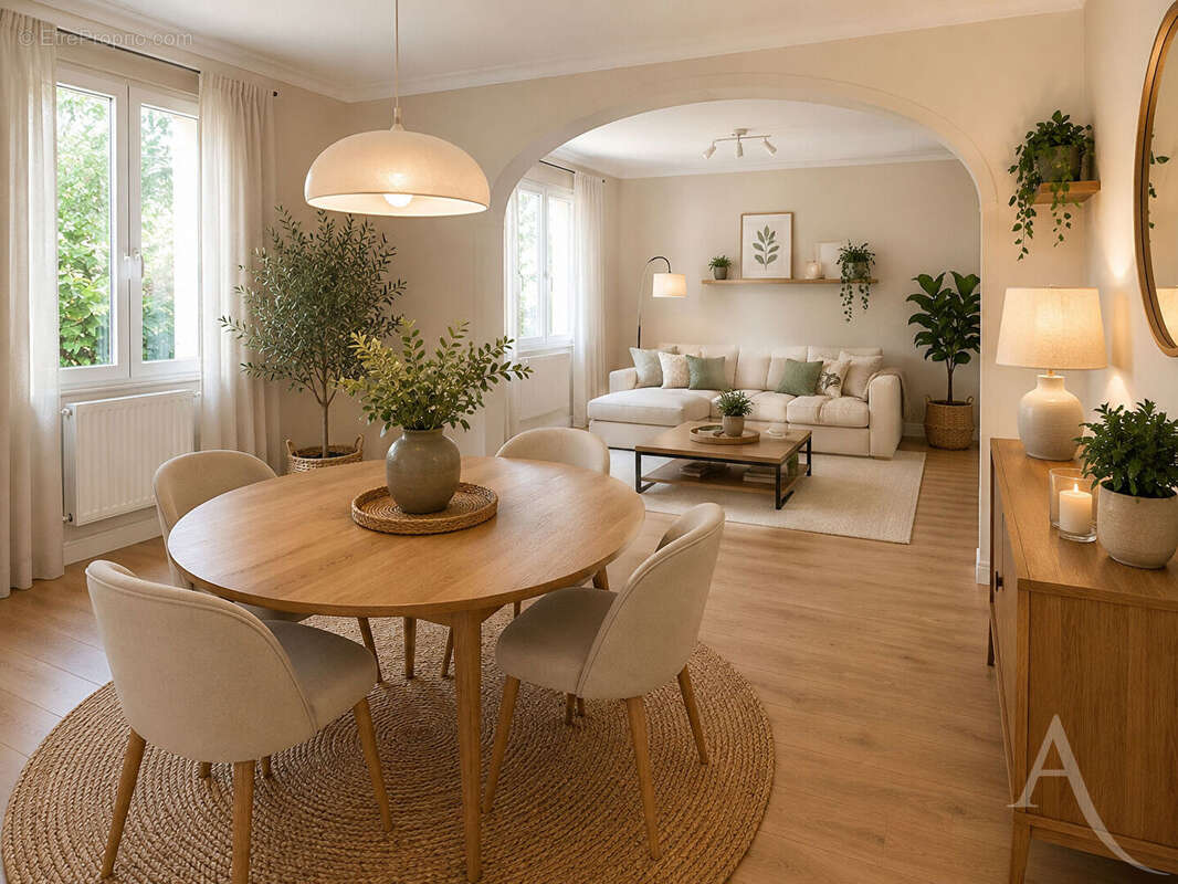 Appartement Grenoble 3p 66 m² avec terrasse - photo 3