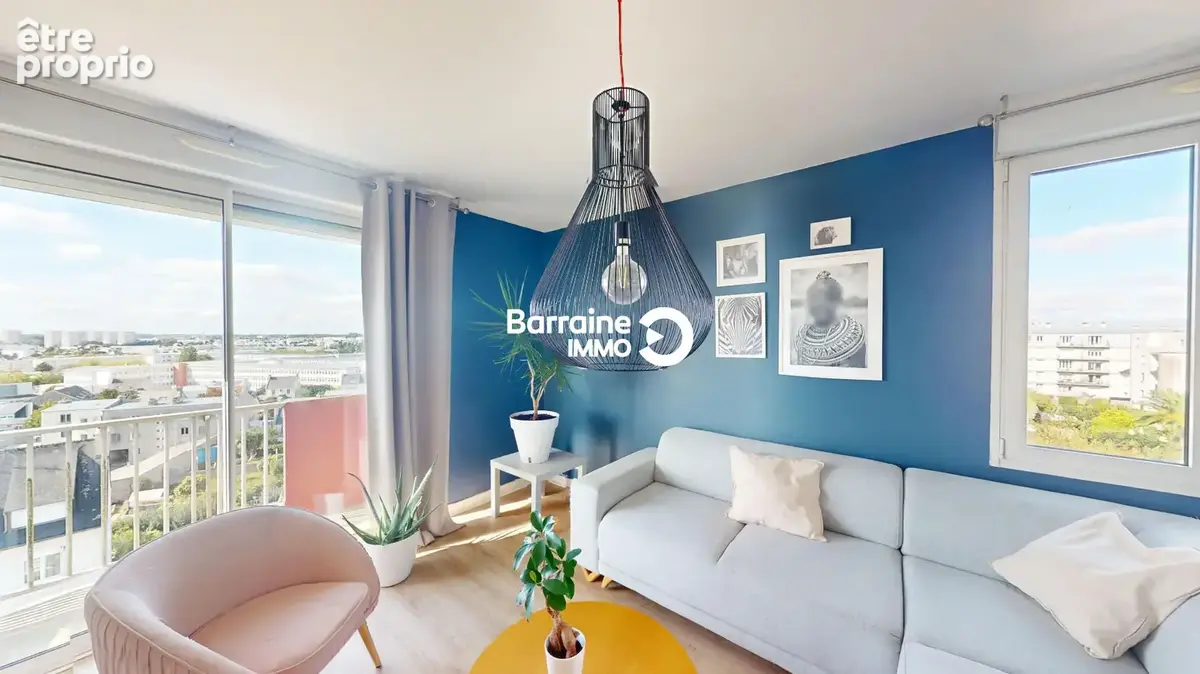 A Vendre Brest Kerichen Appartement T3 60m² 2 Chambres Ascenseur Stationnement Balcon Vue Dégagée - photo 18