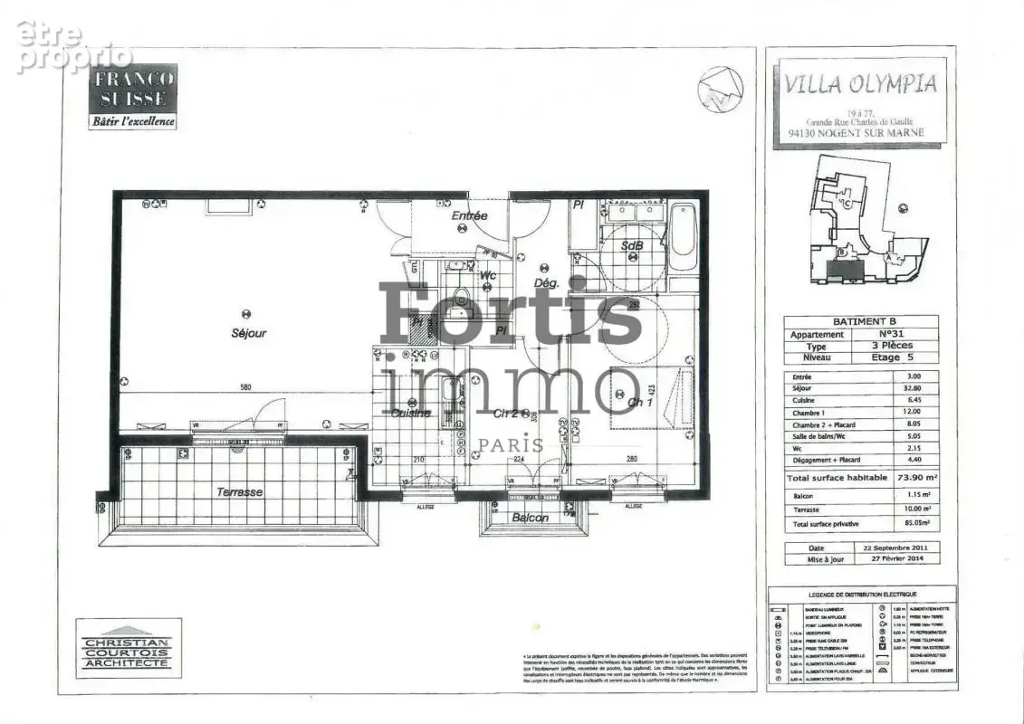 Nogent-sur-marne 94130 – appartement t3 avec terrasse - photo 26