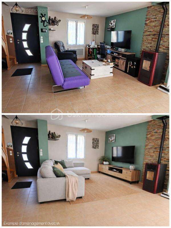 Maison à D'HUISON-LONGUEVILLE