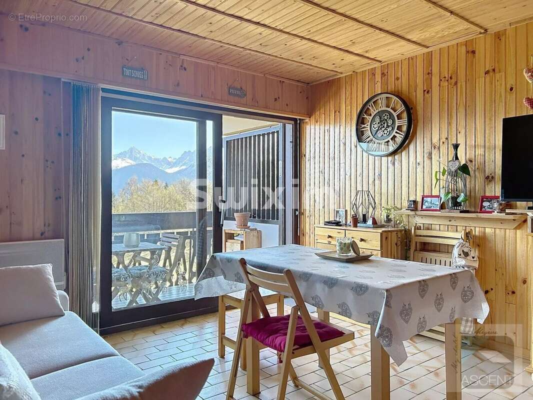 Studio à vendre à Combloux face à la chaîne du Mont-Blanc - photo 6