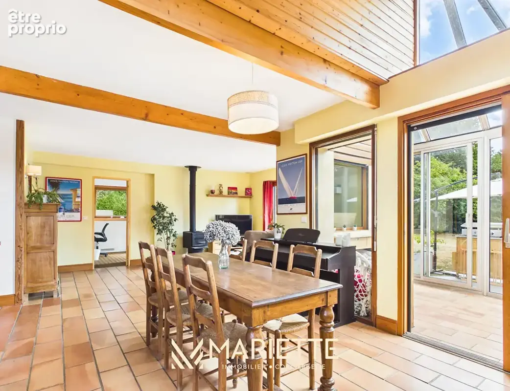 "ENEZ" La Forêt Fouesnant - Maison à l'architecture singulière avec sous-sol total - photo 3