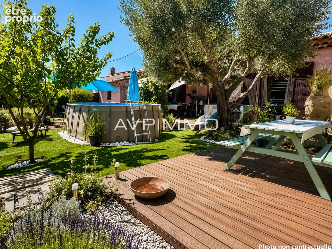 Saint-cyr-sur-mer   maison de plain-pied 85 m2   3 chambres   terrain 500 m2 piscinable   garage - photo 1