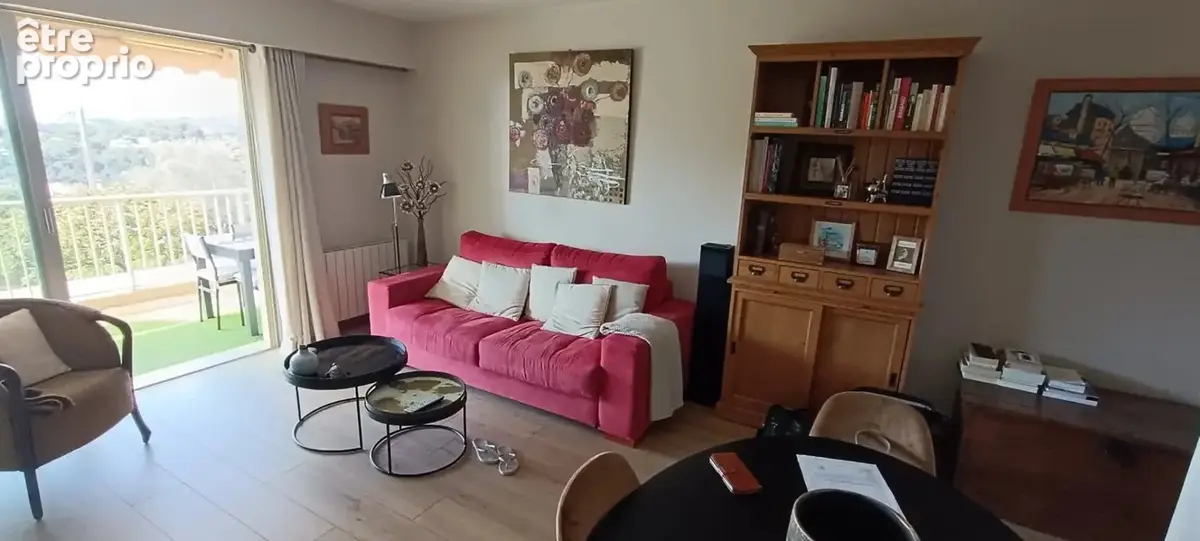Le cannet à vendre – f2 de 57 m² avec vue mer, terrasse plein sud, piscine et garage - photo 7