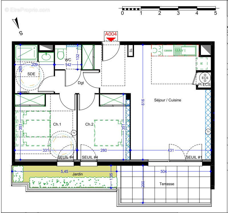 Appartement à VIC-LA-GARDIOLE